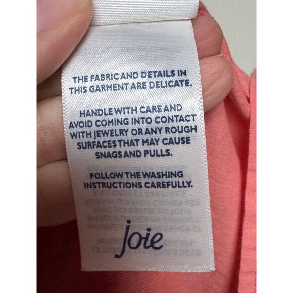 NWT - JOIE Abstract Print Maxi Dress, Tea Rose, Fully Lined, Sz S - Picture 10 of 10